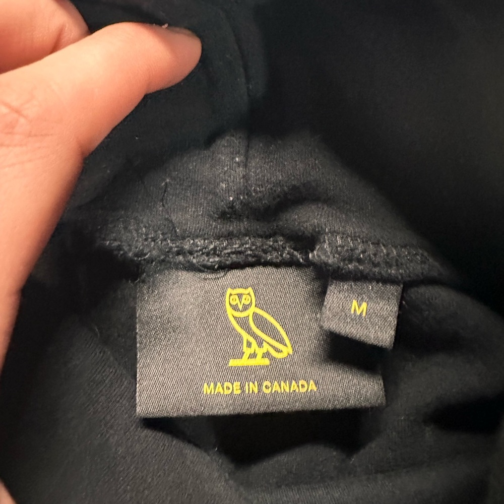 OVO SNOW BLACK TURTLE NECK MOCKNECK - Picture 4 of 6